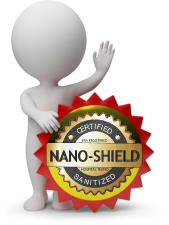 C E R T I F I E D S A N I T I Z E D NANO-SHIELD